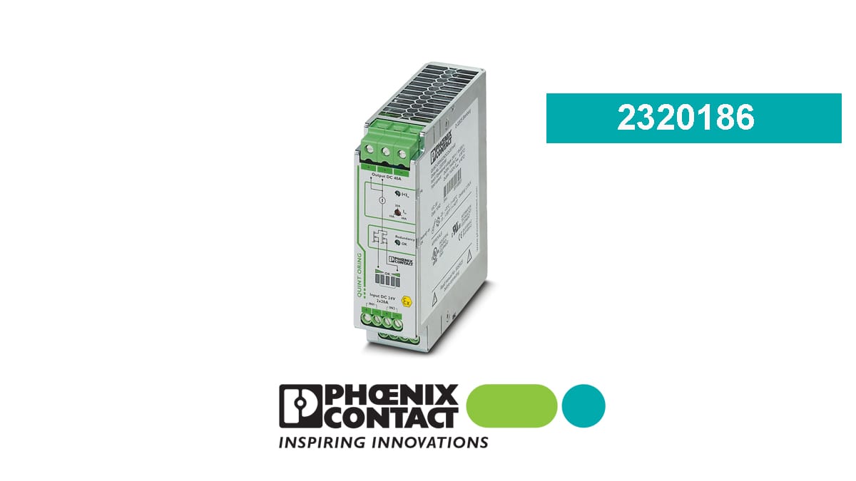 Phoenix Contact QUINT-ORING24DC2X201X40 - Redundancy Module - 2320186