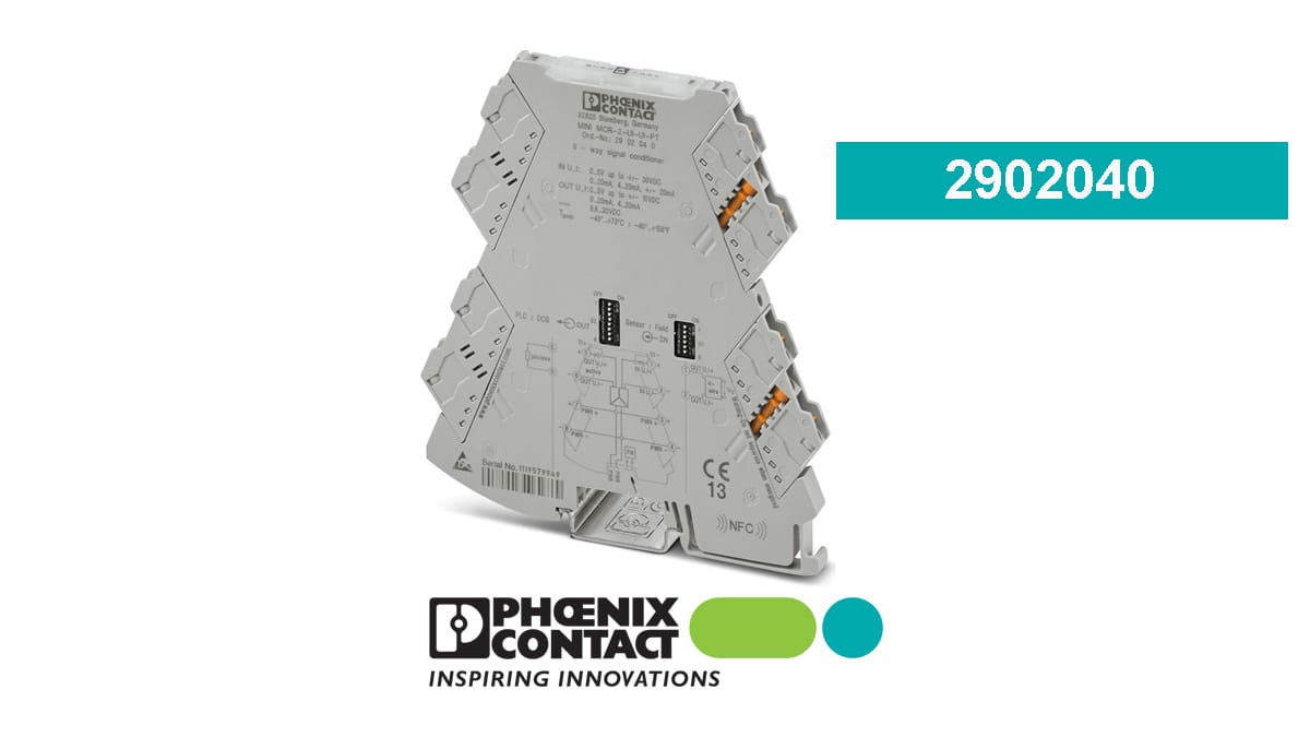 Phoenix Contact MINI MCR-2-UI-UI-PT - 2902040