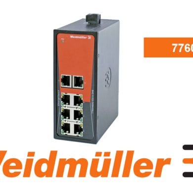 WEIDMULLER IES10-SW8 ETHERNET SWITCH 8 PORT - 7760048002