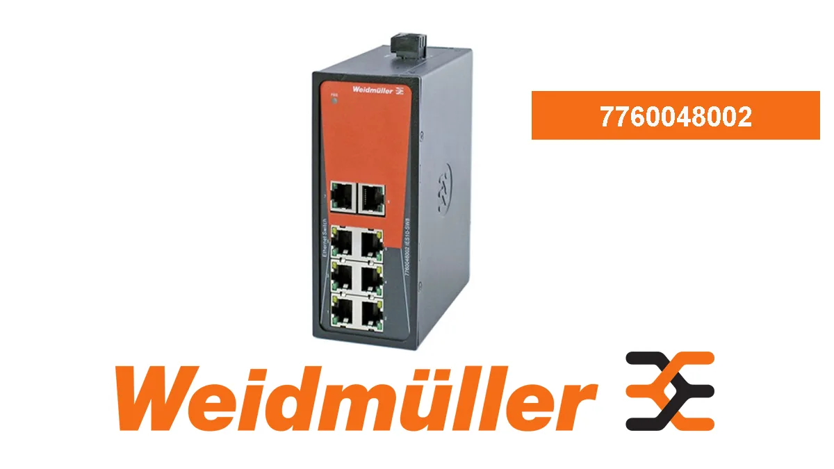 WEIDMULLER IES10-SW8 ETHERNET SWITCH 8 PORT - 7760048002