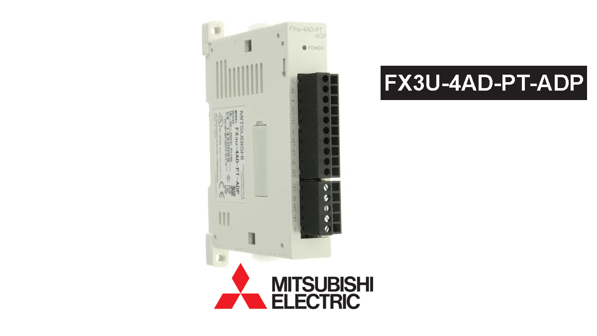 Mitsubishi FX3U-4AD-PT-ADP
