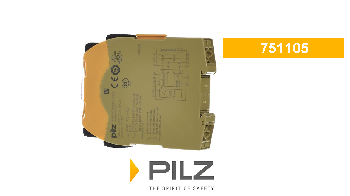 Pilz PNOZ s5 C 24VDC 2 n o 2 n o t - 751105