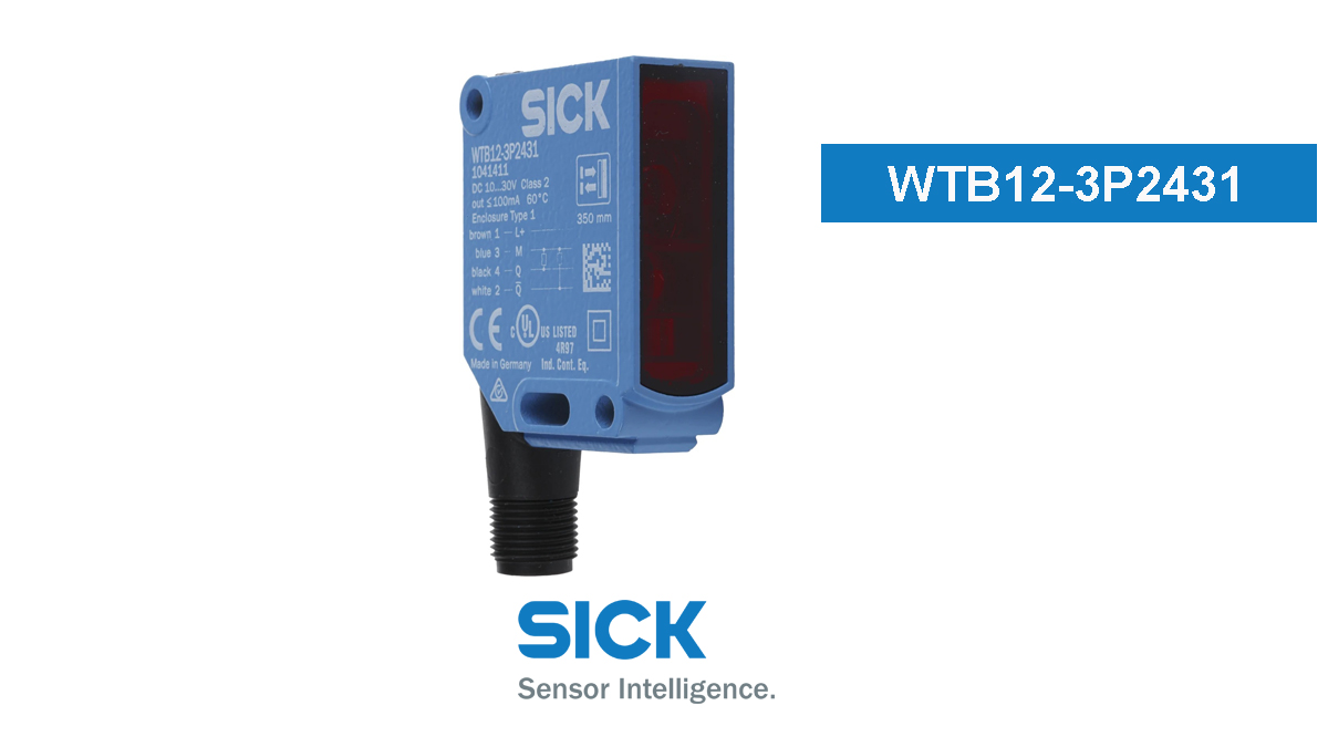 SICK WTB12-3P2431 PHOTOELECTRIC SENSOR